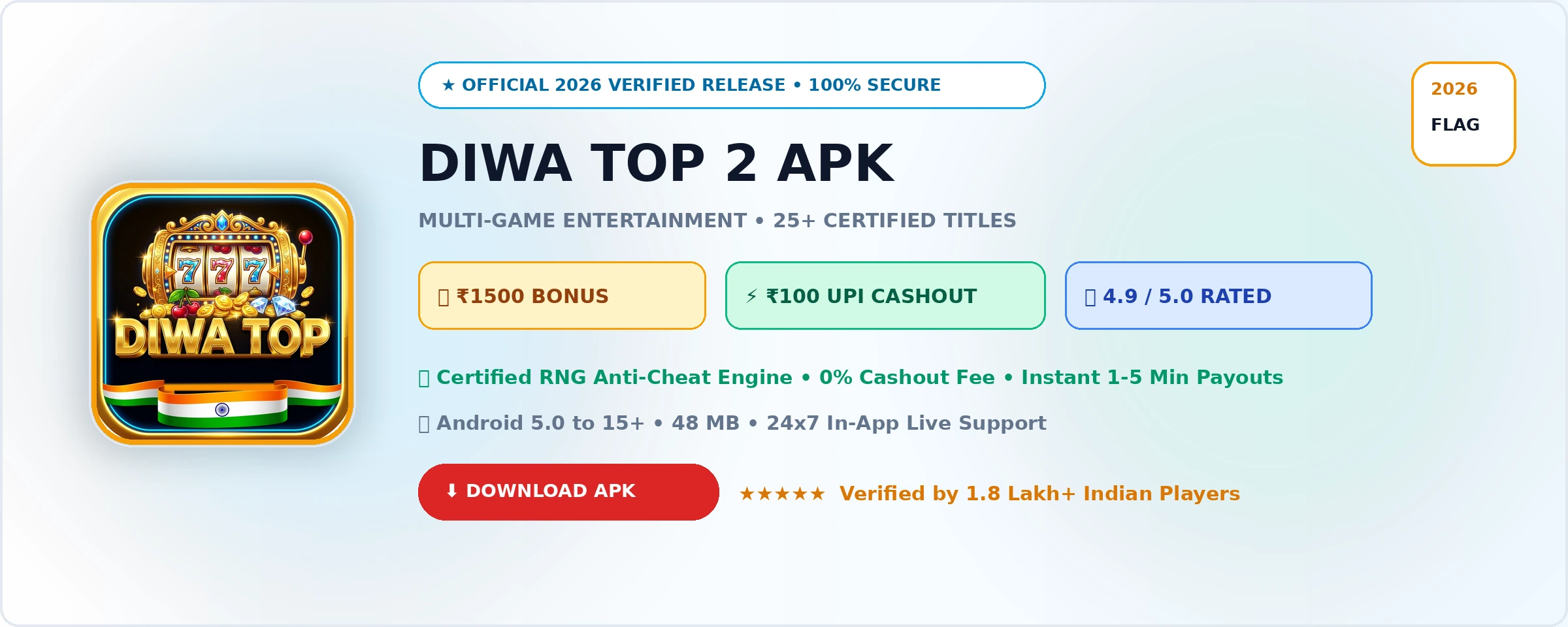 Diwa Top 2 Official 2026 Game Banner
